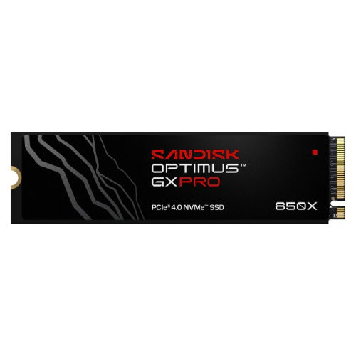 SANDISK Optimus™ GX PRO 850X PCIe® 4.0 NVMe™ SSD, 1TB, Read 7,300MB/s Write 6,600MB/s, 5 Yr