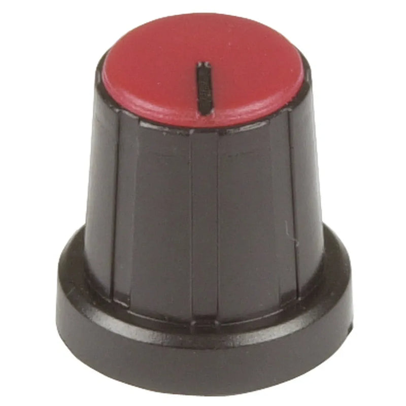 Red Push On Style Knob — Universal Electronics
