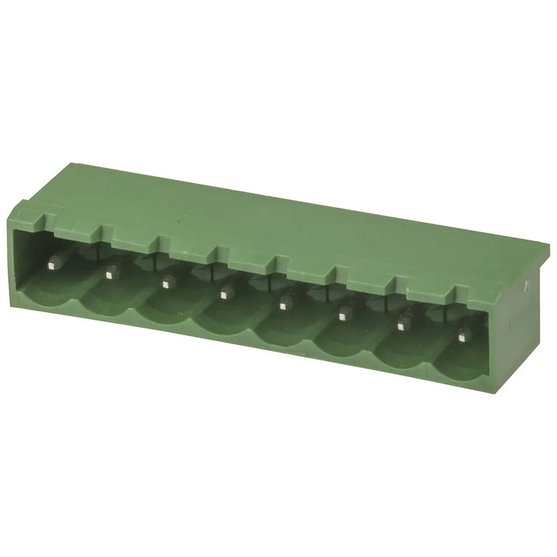 8 Pole PC Mount Pluggable Header - 5.08mm - Vertical