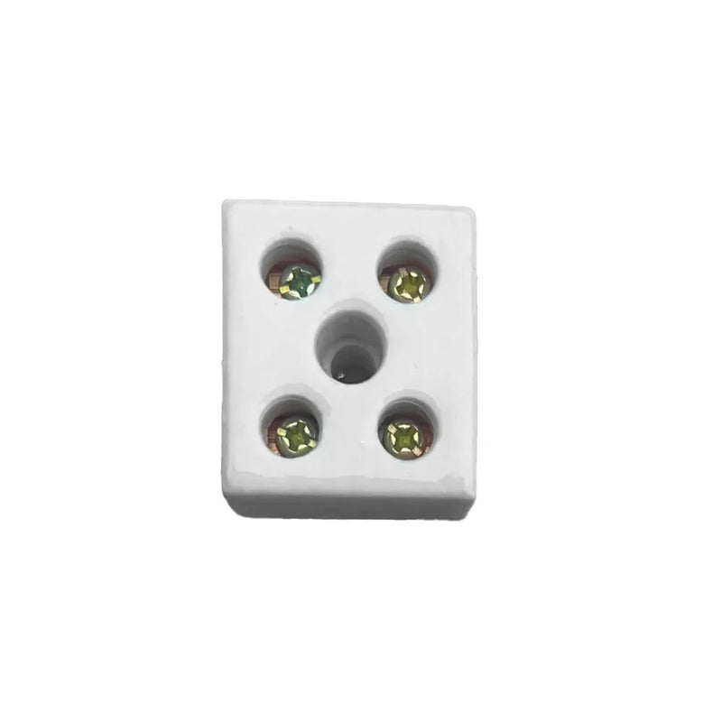 2 Wire Porcelain 30A Terminal Block