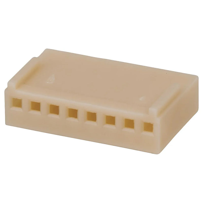 8 Pin 0.1in Header with Crimp Pins - 2.54mm Pitch