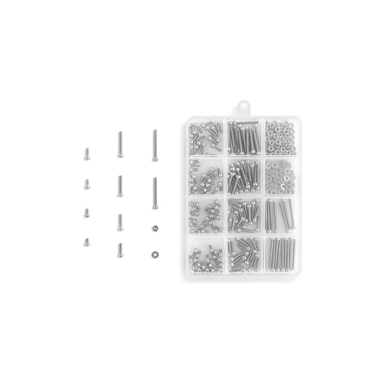 Nut Bolt and Washer Kit M2.5 300 pieces in plastic case