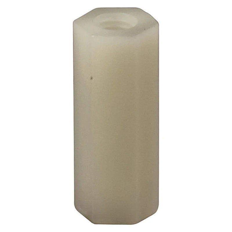 M3 x 15mm Tapped Nylon Spacers - Pack of 25