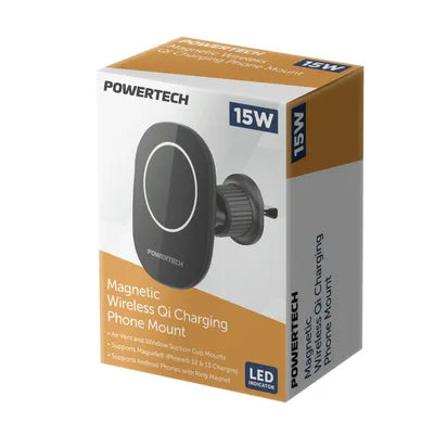 Magnetic Wireless Qi Car Charging Phone Mount
