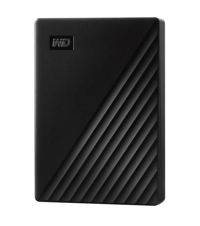 (LS)Western Digital My Passport 2TB USB 3.0 2.5' Portable External Hard Drive - 256-bit AES Encryption Slim Light Durable Shock Proof Black Plug & Pla