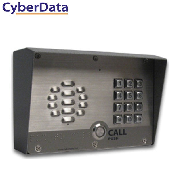 Cyberdata SIP Outdoor Intercom with Keypad. 2  , The CyberData SIP-enabled IP Outdoor Intercom/door Controller is a Power over Ethernet