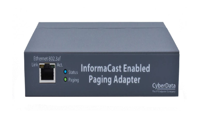 Cyberdata 011280 InformaCastÂ® Enabled Paging Adapter