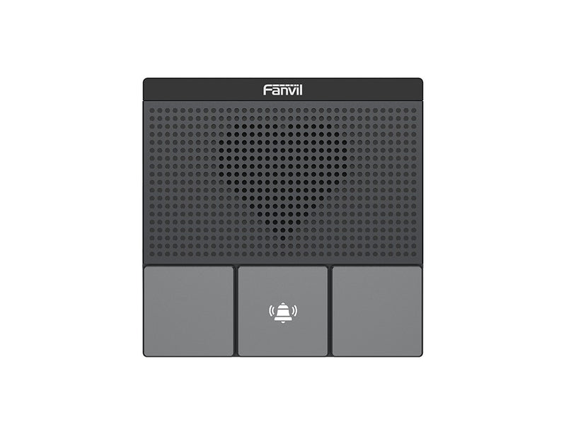 Fanvil A10 Series SIP Mini Intercom, 3-Button 2 SIP Accounts, Built-in 2.4G & 5G Wi-Fi, IP54 Waterproof&Dustproof,  HD Audio, Support PoE, Auto Answer