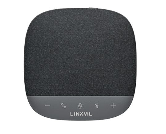 Fanvil CS20 Bluetooth/USB C Speakerphone, 3 Omni-Directional Microphones, HD Audio Quality With Intelligent Noise Reduction, 16h Talk Time