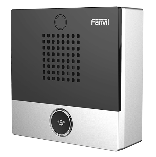 Fanvil i10S Indoor Audio Intercom, 2 SIP Lines, 1 DSS Key, PoE, IP54, Mini Size, 2Yr