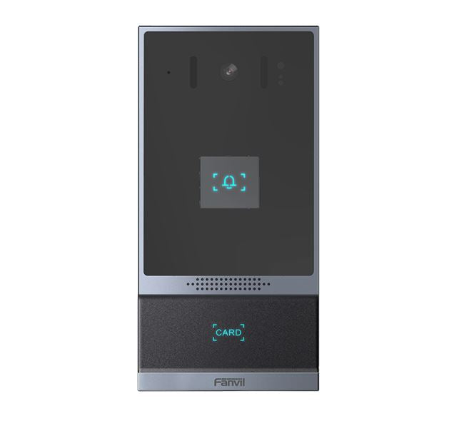 Fanvil i62 Outdoor Audio/Video Intercom, 2 SIP Lines, 1 DSS Key, PoE, IP66 & IK07, RFID Reader , ONVIF, 2Yr