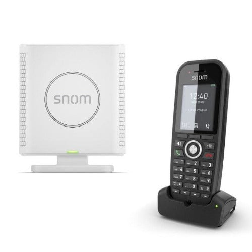Snom M430 UK, Bundle of Snom M400 & M30, POE,  large colour display, crystalâ€‘clear HD audio, Up to 22 hours o upto 20 Handsets, upto 10 Parallel calls