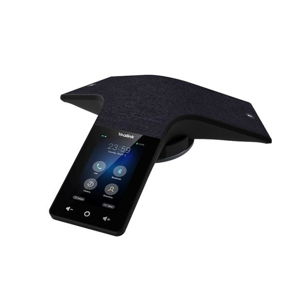 Yealink CP935W Wireless Wi-Fi Touch-Sensitive Conference Phone, 6-Microphone Array, 360Â° Voice Pickup, Wi-Fi Mode Support, Rechargeable Battery,BYOD