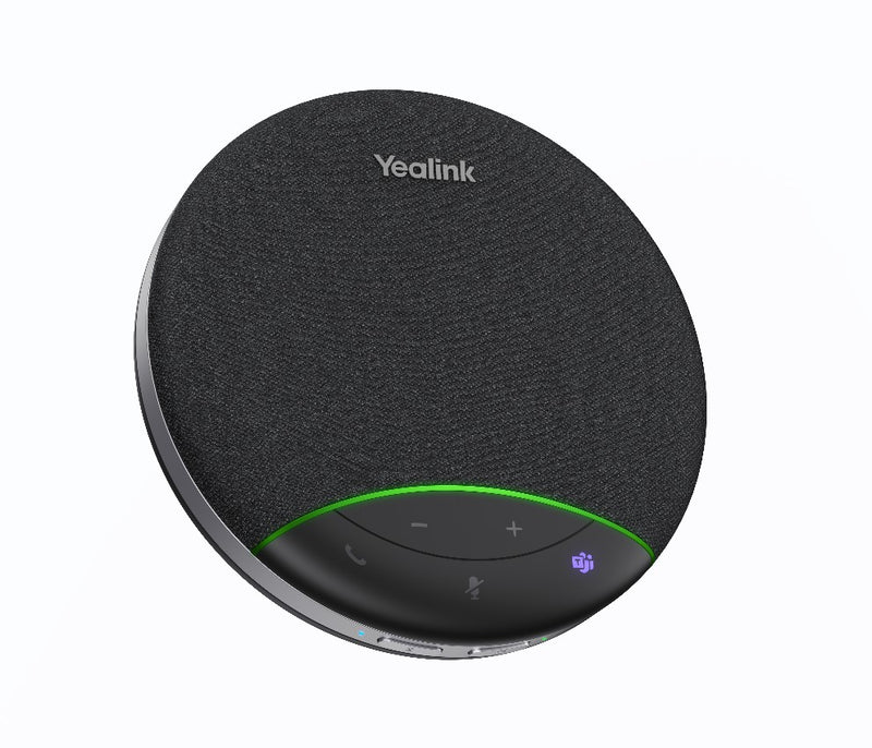 Yealink SP92 USB-C/A, AI  Noise  Cancellation, 4m  All-round Voice Pick Up, 50 mm Speaker for Brilliant Audio Quality, Full Duplex Audio & Echo, 20H