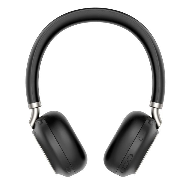 Yealink BH76 Teams Certified Bluetooth Wireless Stereo Headset, Black, ANC, USB-C, Rectractable Microphone, 35 hours battey life **EOS**