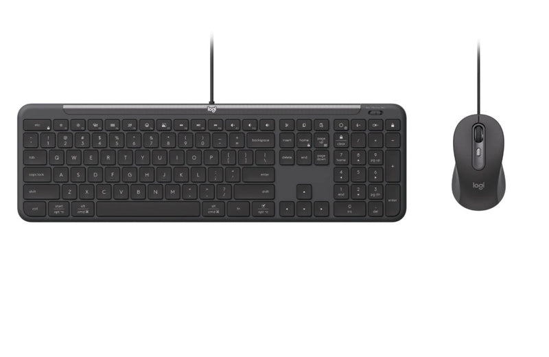 (LS) Logitech MK620 Slim Wired Combo MK620 for Business - Multi-OS keyboard and mouse for workplaces
