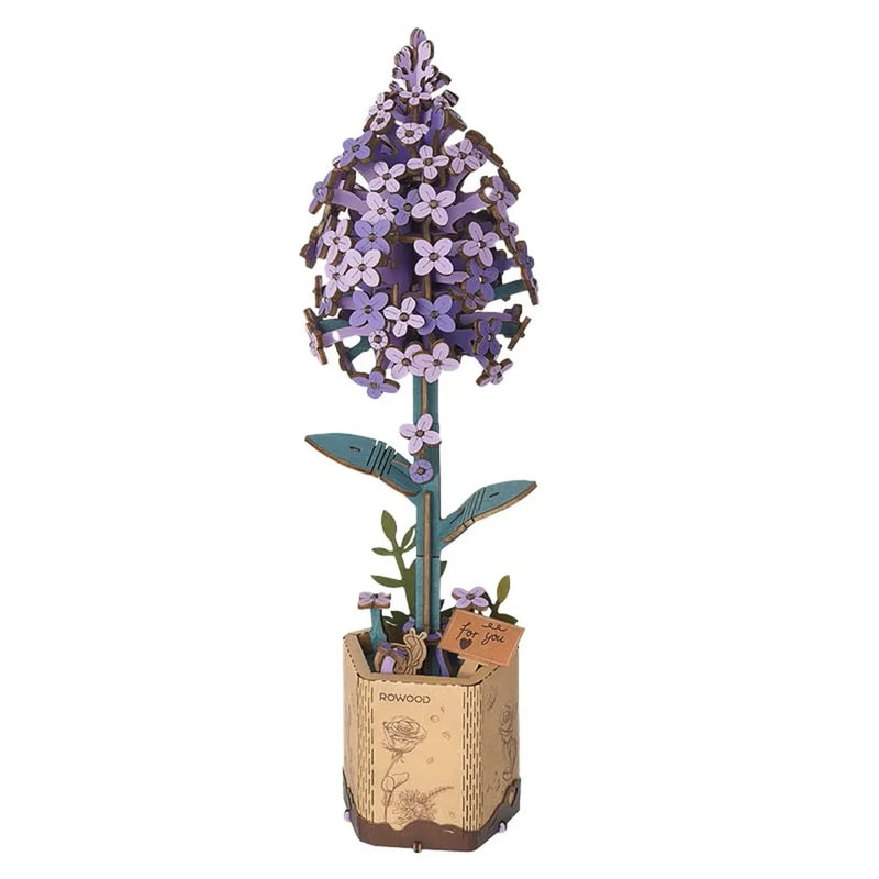 Wooden Craft DIY Lilac ROKR