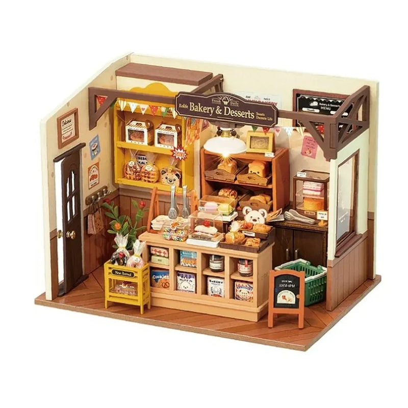 ROKR Beckas Baking House DIY Miniature House Kit