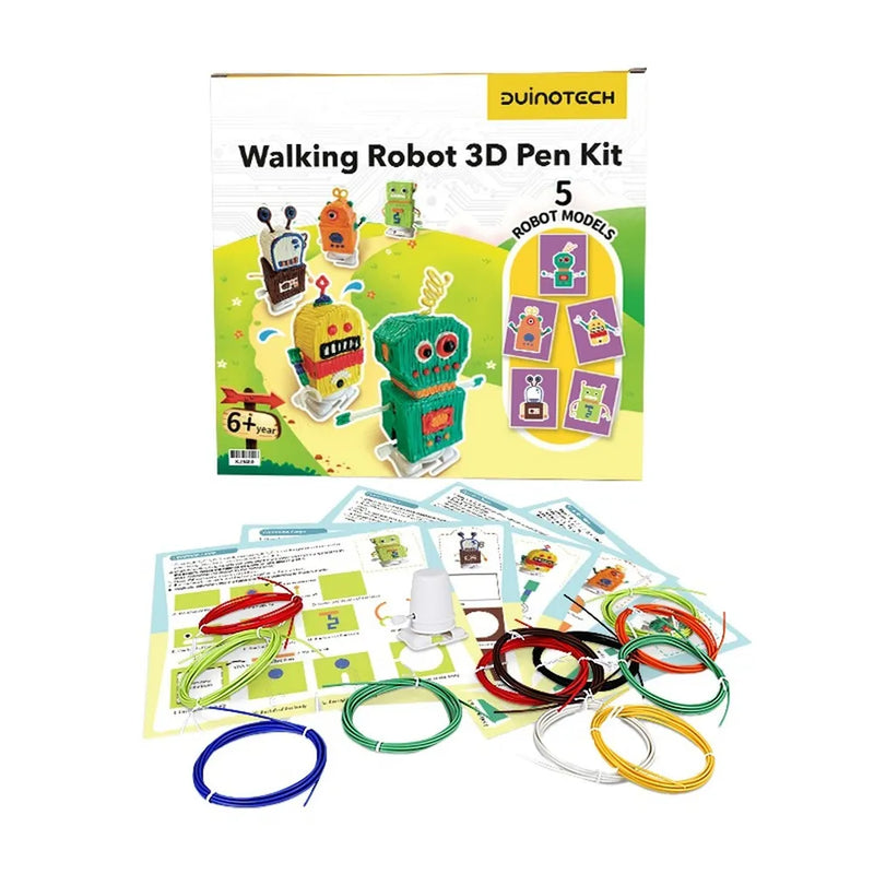 Walking Robots 3D Printer Pen Stencil