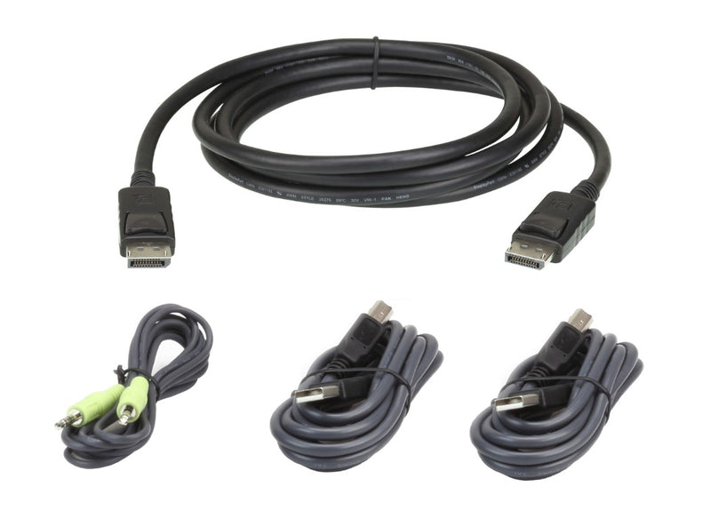 Aten 1.8m USB DisplayPort Secure KVM Cable Kit