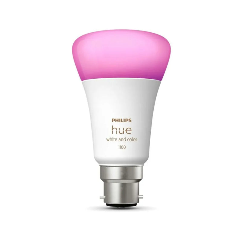 Philips Hue Dimmable A60 B22 Bulb 75W with Bluetooth White/Colour