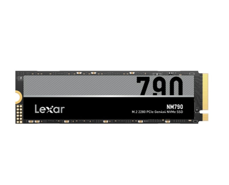 Lexar LNM790X512G-RNNNG Internal SSD 512GB M.2 2280 PCIe Gen 4x4 NVMe SSD up to  7200MB/s read, 4400MB/s write TLC- 5 year limited