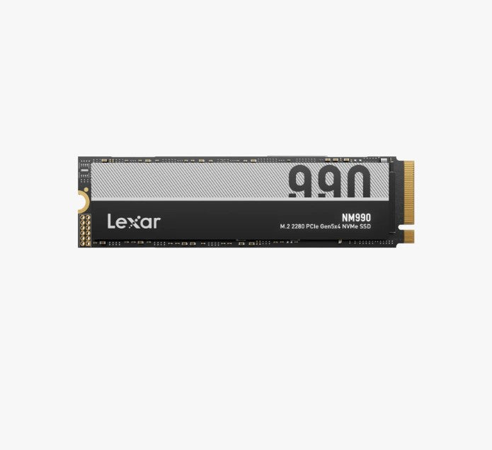 Lexar LNM990X002T-RNNNG Internal SSD 2TB PCIe G5x4 M.2 2280 up to 14000MB/s read, 10000MB/s write - 5 year limited