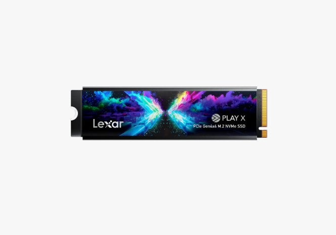 Lexar LNMPLYX512G-RNNNG Internal SSD PLAY X PCIe 4.0 512GB,up to 7200MB/s read, 4500MB/s write M.2 2030 - 5 year limited