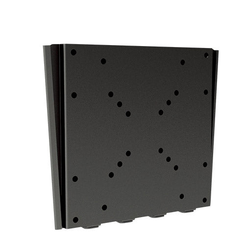 Brateck LCD Ultra-Slim Wall Mount Bracket VESA 50/75/100/200mm 23'-42'  up to 30Kg, Fine Texture Black, 265x220mm  (LS)