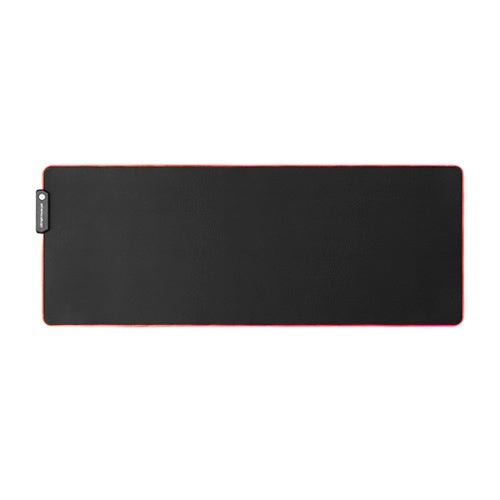 Brateck LARGE RGB GAMING MOUSE PAD,  800x300x4mm, reduces resistance and ensure easy mouse movements (LS)