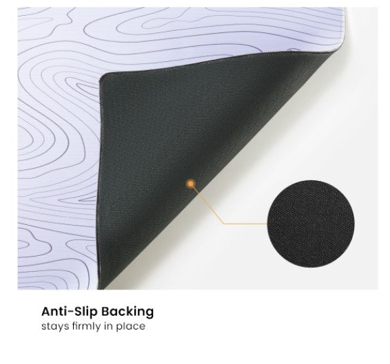 Brateck MP10-4  800mmx400mm Stylish Desk Pad, The Perfect Partner for Working, Gaming, Studying (LS)