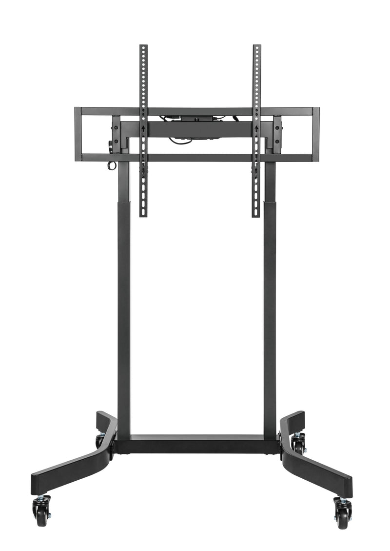 Brateck Standard Motorized TV Cart Fit 55'-100' Up to 120kg- Matte Black , VESA Compatible: 200x200 up to 800x600 ï¼ˆLSï¼‰