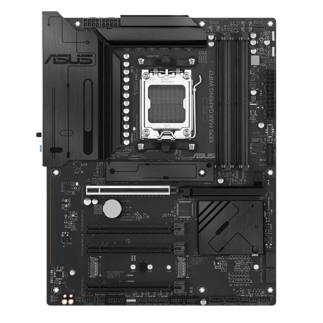 ASUS X870 MAX GAMING WIFI7, AM5,X870,4DDR5 256GB,PCIe5.0,M.2x3,WiFi7,BT5.4,2.5GbE,USB4x2,HDMI,ATX,3yr wty