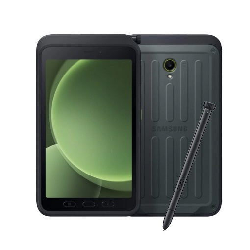 Samsung Galaxy Tab Active5 5G 128GB EE - Green *AU STOCK*, 8', Octa-Core, 6GB/128GB, 13MP/5MP, S Pen,  Android, 5050mAh, 3 Years Warranty