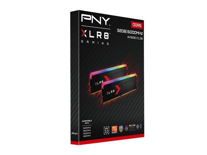PNY MAKO RGB DDR5 6000 32GB(16Gx2) MD32GK2D5600030XRGB