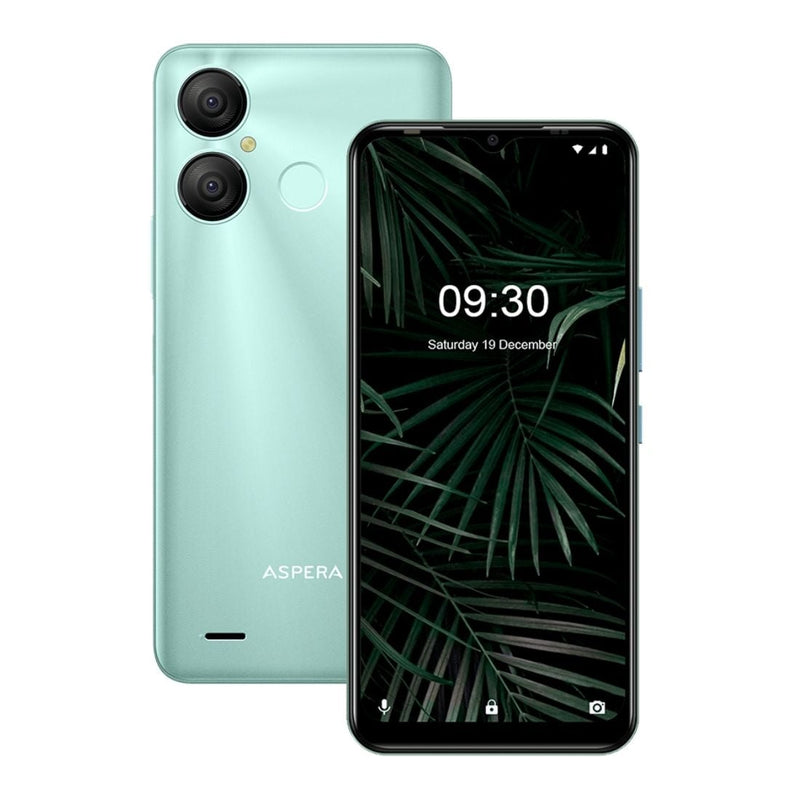Aspera AS8 4G 32GB - Mint(P02242501) *AU STOCK*, 6.3', 2GB/32GB, 8MP/5MP, Dual SIM, 4000mAH, 1 Year