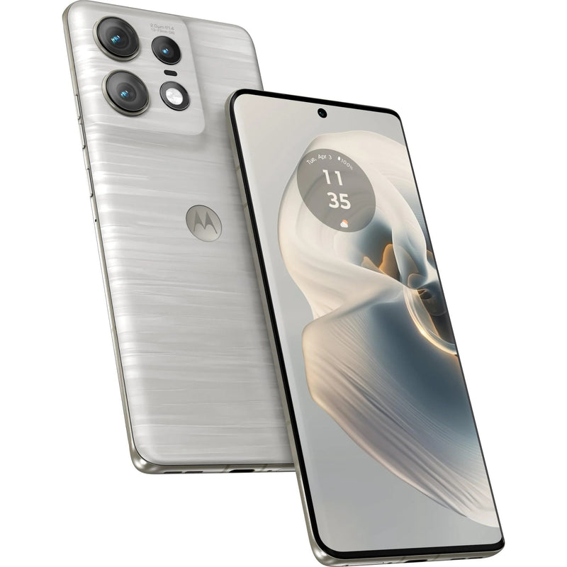 Motorola EDGE 50 PRO 5G 256GB - Moonlight Pearl*AU STOCK*, 6.7', OLED, 12GB/256GB, 50MP/50MP, Single+ eSIM, 4500mAh, 2 Years Warranty