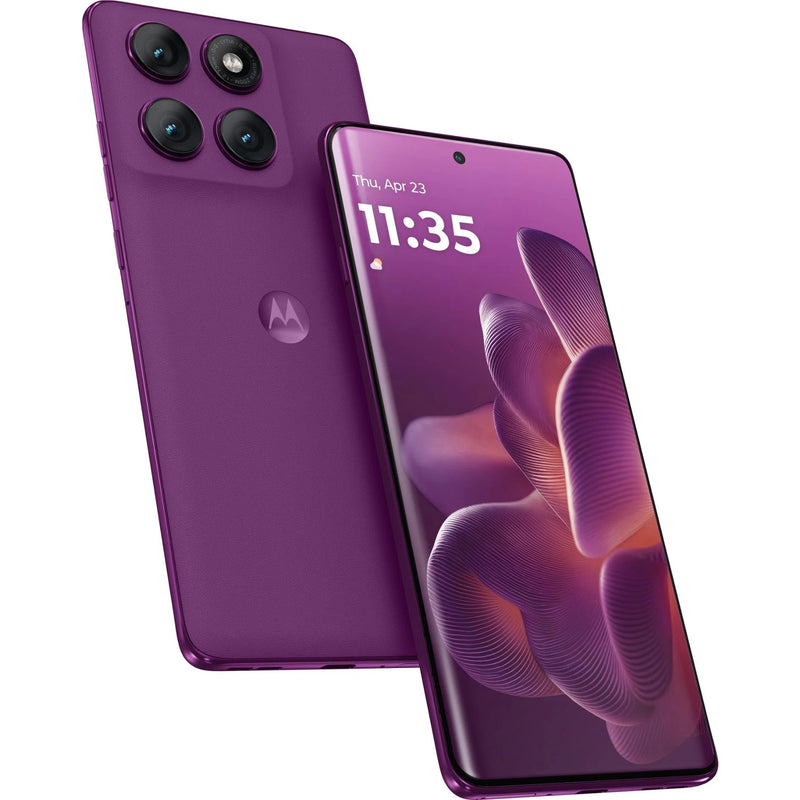 Motorola EDGE 60 PRO 5G 512GB -  PANTONE Sparkling Grape*AU STOCK*, 6.7', OLED, 12GB/512GB, 50MP/50MP, Single+ eSIM, 6000mAh, 2 Years Warranty