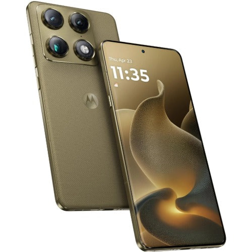 Motorola Moto Signature 5G 256GB - Martini Olive Gold*AU STOCK*, 6.8', AMOLED, 165Hz, 12GB/256GB, 50MP/50MP, Single+ eSIM, 5200mAh, 2