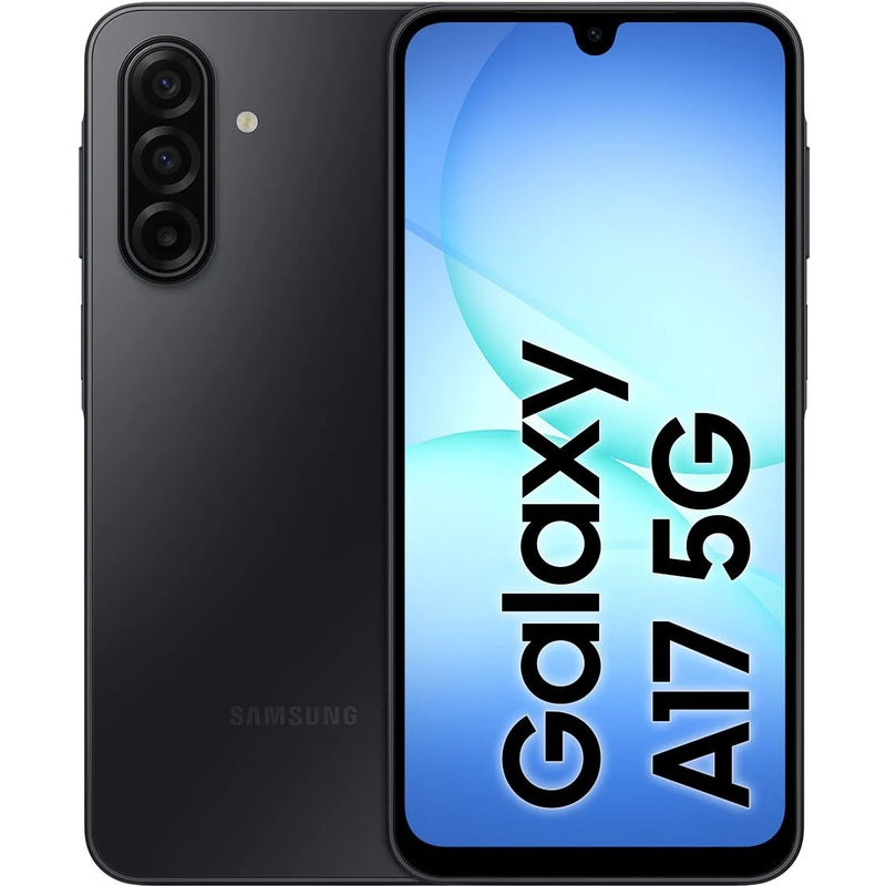Samsung Galaxy A17 5G 128GB EE - Black *AU STOCK*, 6.7', Super AMOLED, 90Hz, 4GB/128GB, 50MP/13MP, Single SIM, 5000mAh, 3