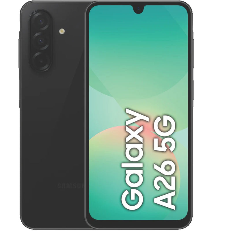Samsung Galaxy A26 5G 128GB - Black *AU STOCK*, 6.7', Super AMOLED, 90Hz, 6GB/128GB, 50MP/13MP, Single SIM, 5000mAh, 2