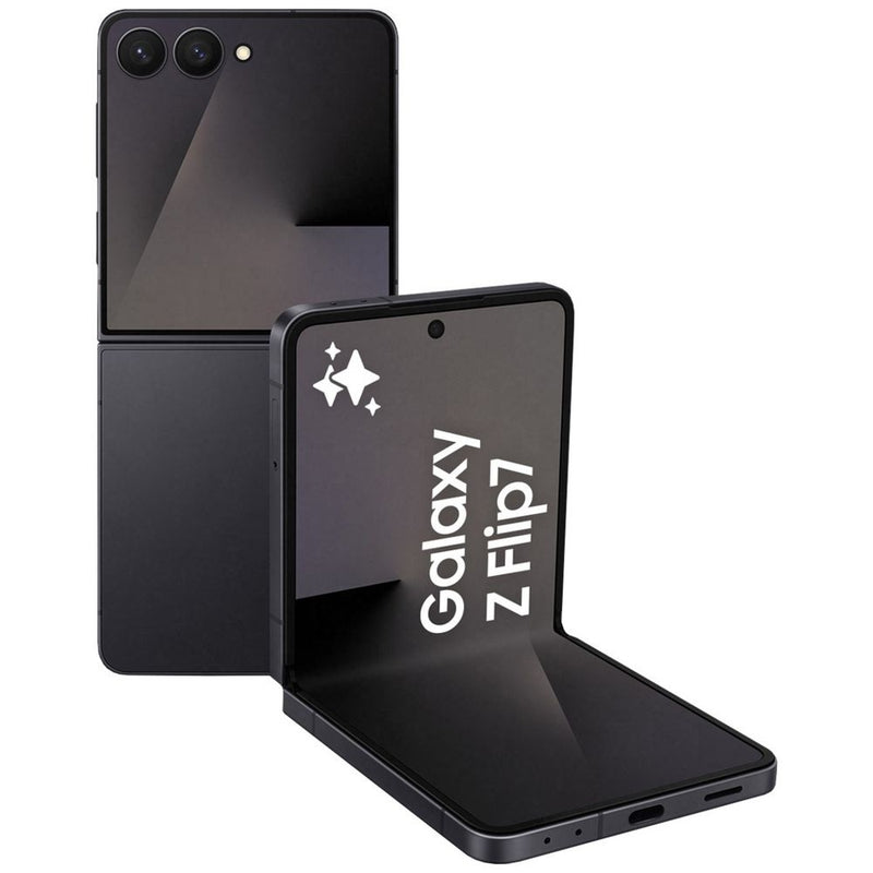 Samsung Galaxy Z Flip7 5G 256GB - Jet Black *AU STOCK*, 6.9', Full HD+, 120Hz, 12GB/256GB, 50MP/10MP, Single+ eSIM, 4300mAh, 2