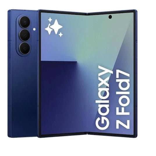 Samsung Galaxy Z Fold7 5G 512GB - Blue Shadow *AU STOCK*, 8.0', QXGA+, 120Hz, 12GB/512GB, 200MP/10MP, Single+ eSIM, 4400mAh, 2