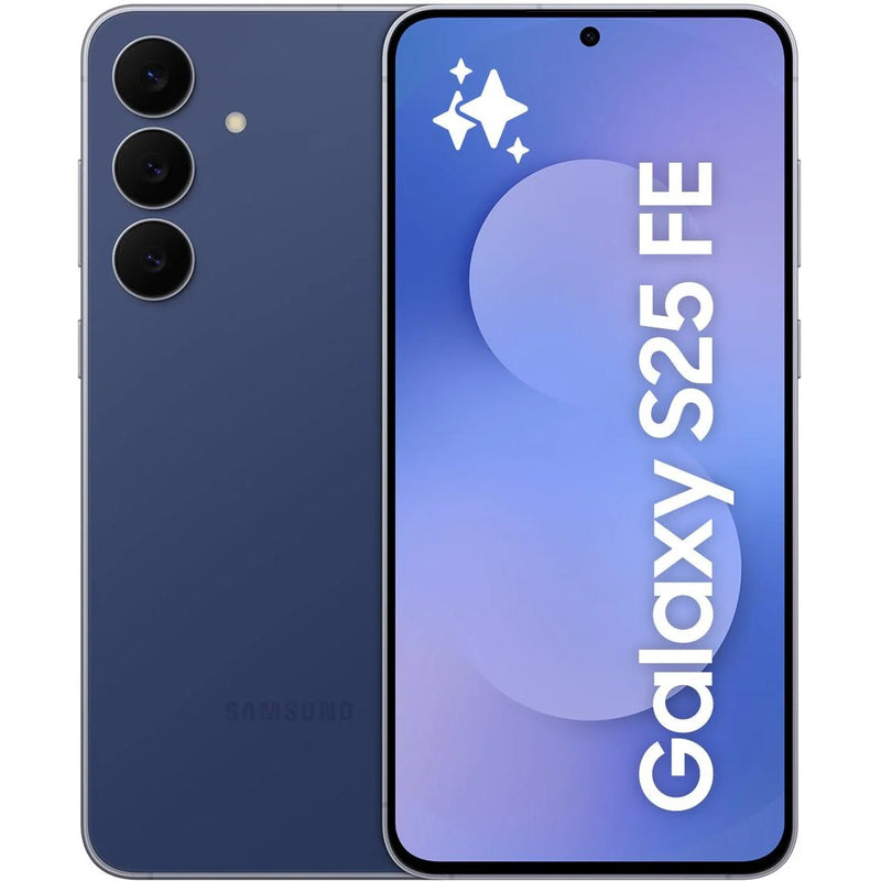 Samsung Galaxy S25 FE 5G 128GB - Navy *AU STOCK*, 6.7', Full HD+, 120Hz, 8GB/128GB, 50MP/12MP, Single+ eSIM,AI, 4900mAh, 2