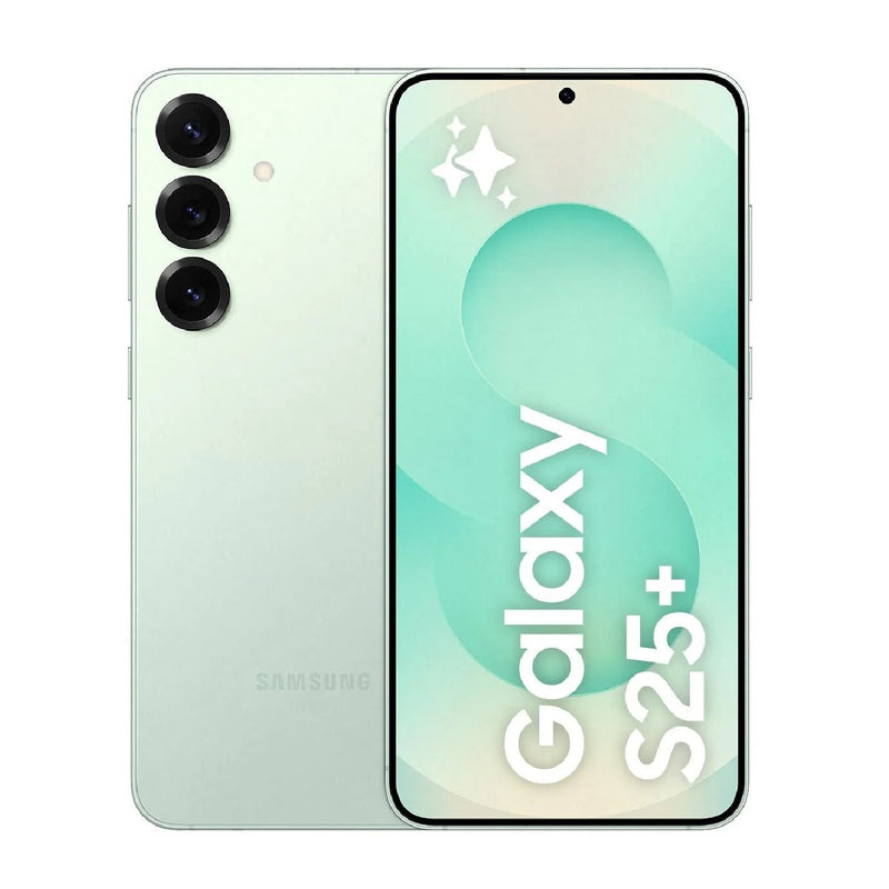 Samsung Galaxy S25+ 5G 256GB - Mint *AU STOCK* , 6.7' ,Quad HD+, 120Hz, 12GB/256GB, 50MP/12MP, Single+ eSIM, AI, 4900mAh, 2 Years Warranty