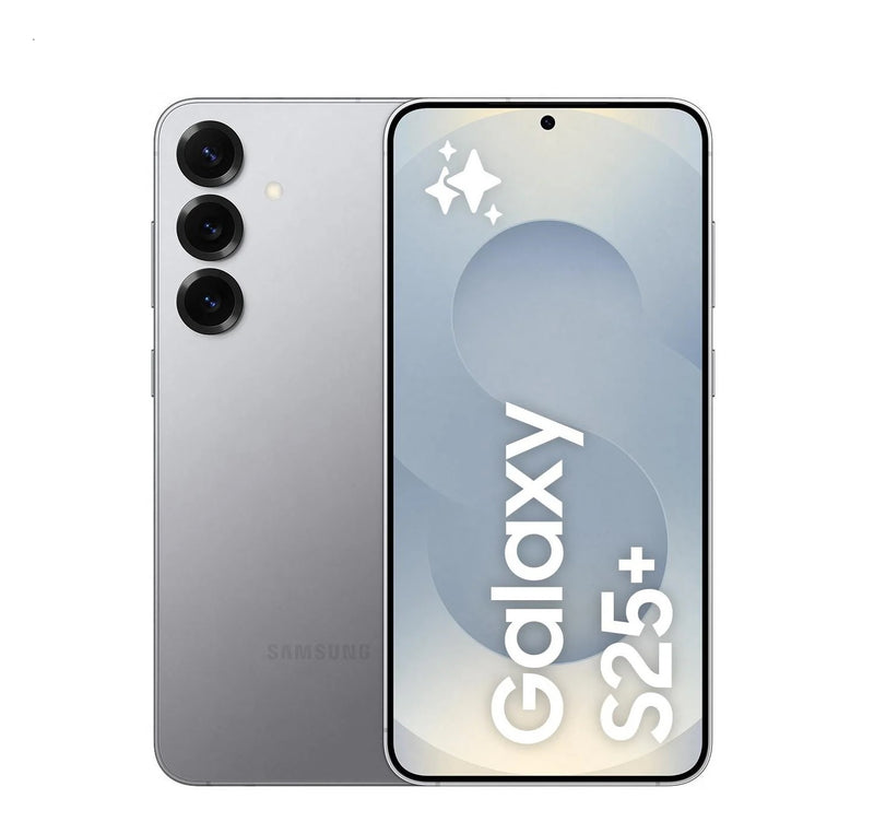 Samsung Galaxy S25+ 5G 256GB - Silver Shadow *AU STOCK* , 6.7',Quad HD+, 120Hz, 12GB/256GB, 50MP/12MP, Single+ eSIM, AI, 4900mAh, 2 Years Warranty