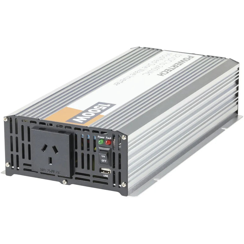 1500W (3000W) 12VDC to 230VAC Modified Sinewave Inverter