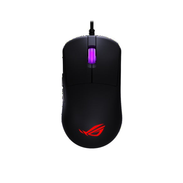ASUS ROG Harpe Mini Core Gaming Mouse - Black, wired USB, ROG Micro Switch II, 1000Hz, RGB LED, AURA Sync, paracord cable