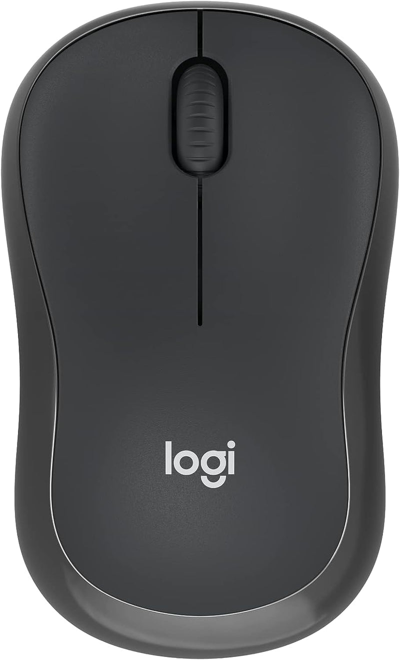 Logitech M240 SILENT Bluetooth Mouse Graphite -Reliable Bluetooth® mouse with comfortable shape and silent clicking -1-Year Limited Hardware