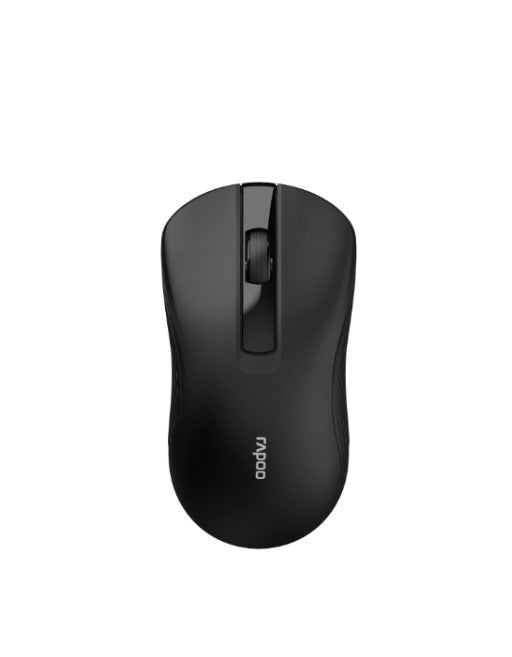 RAPOO B20 Silent Wireless Optical Mouse 2.4G wireless, 1200 DPI,12-month battery life. Ultra Compact, Office and Home, Retail Pack
